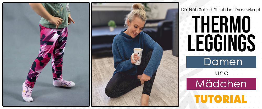 Damen und Mädchen Sportleggings - Tutorial